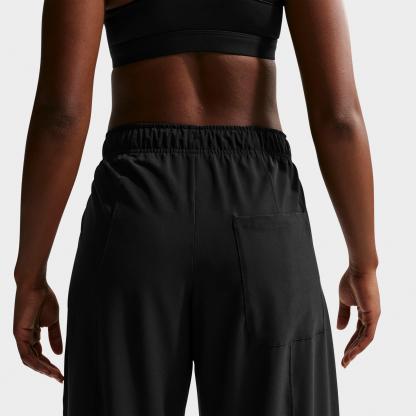 Women's Nithtke One Dri-FIT Woven Wide-Leg Pants - Black/White