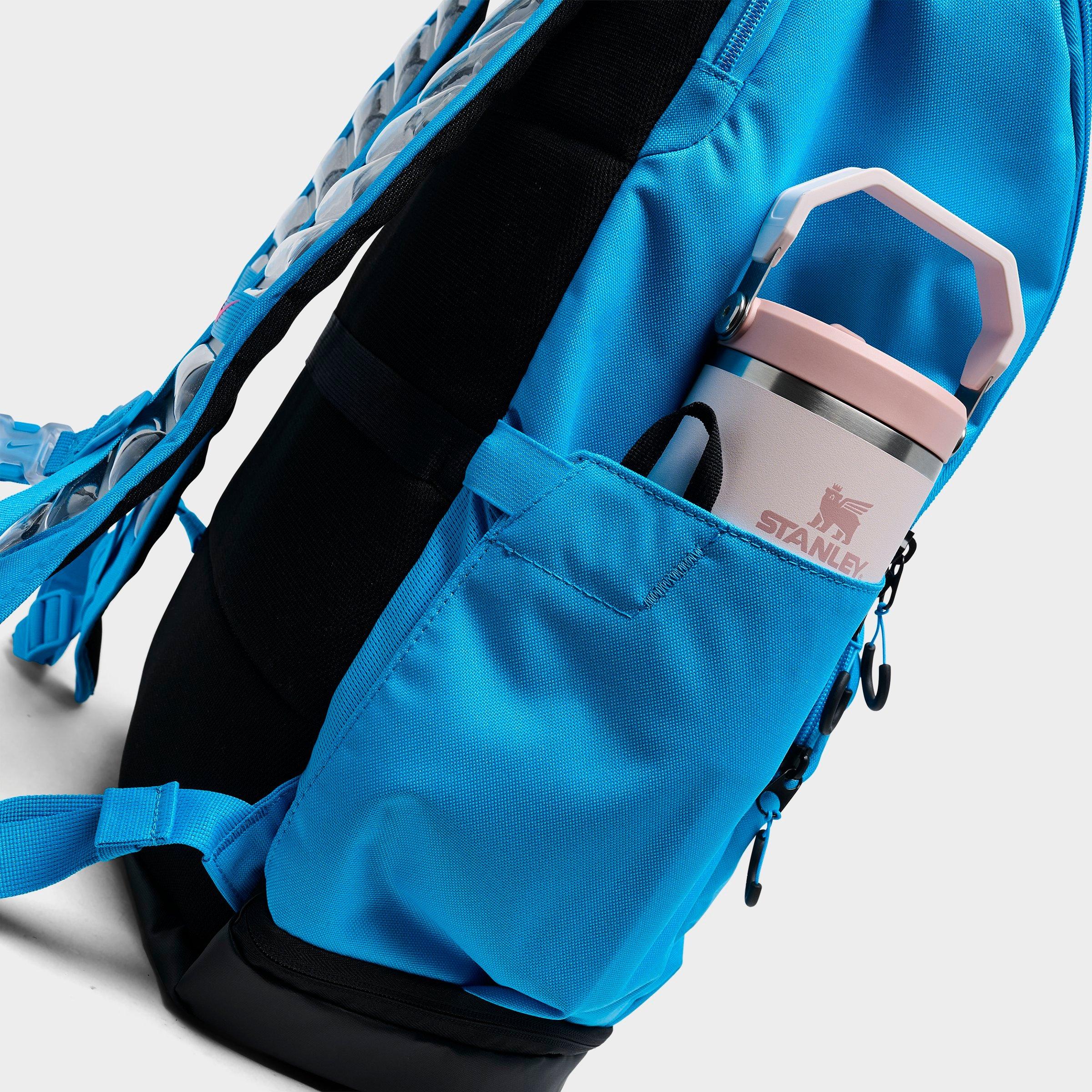 Nithtke Varsity Hoops Elite Backpack (32L) - Light Current Blue/Black/Laser Fuchsia