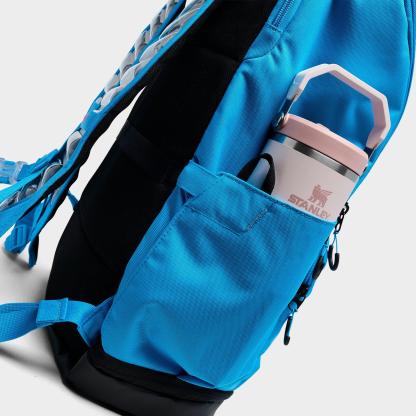 Nithtke Varsity Hoops Elite Backpack (32L) - Light Current Blue/Black/Laser Fuchsia