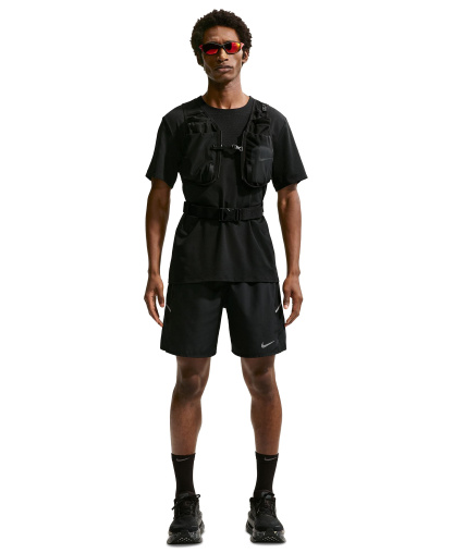 Nike Men's Miler Dri-FIT Running Shorts - Black/Reflective Silver