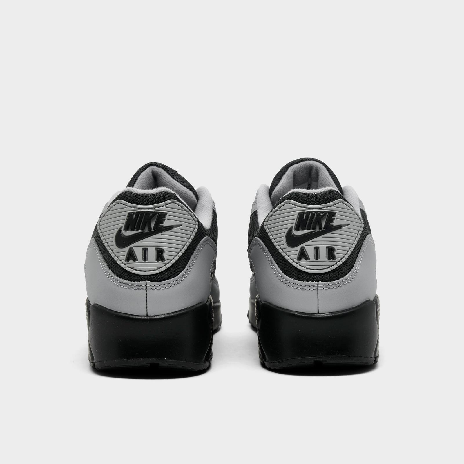 Men's Nike Air Max 90 Casual Shoes - Light Smoke Grey/Anthracite/Photon Dust/Black