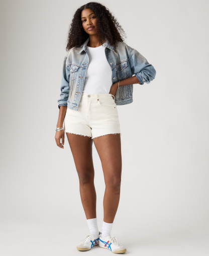 Levi's Women's 501 Curve Denim Shorts - Disco Nights STF