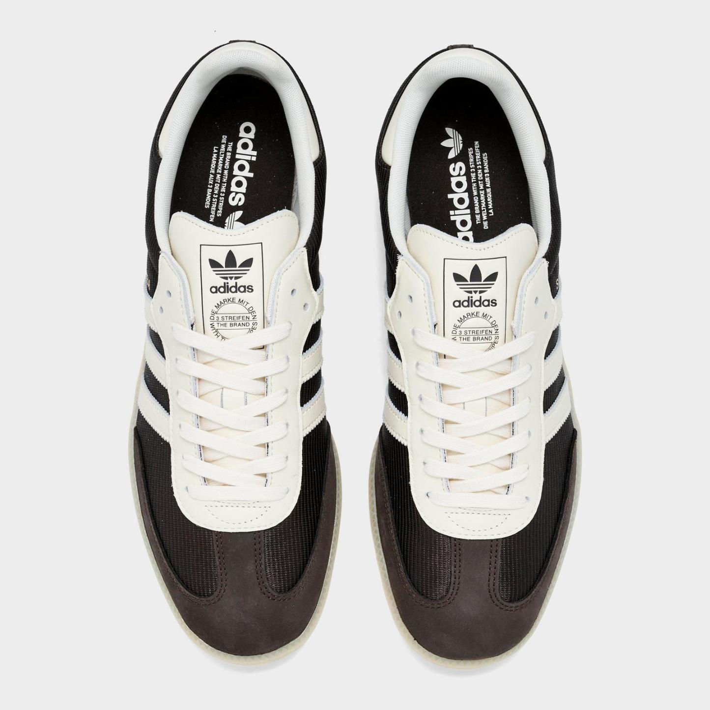 Men's adidas Originals Samba OG Nylon Casual Shoes - Aurora Coffee/Cream - view 5