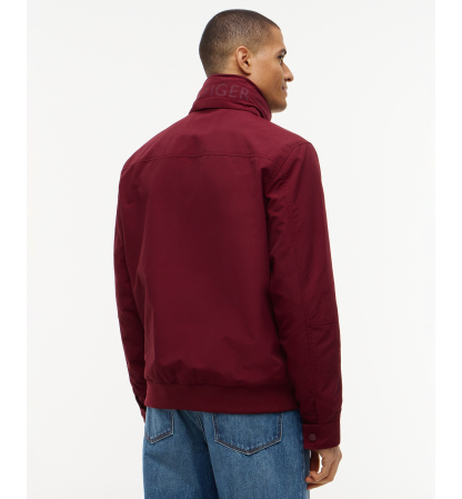 Tommy Hilfiger Men's Regatta Water Resistant Jacket - Burgundy