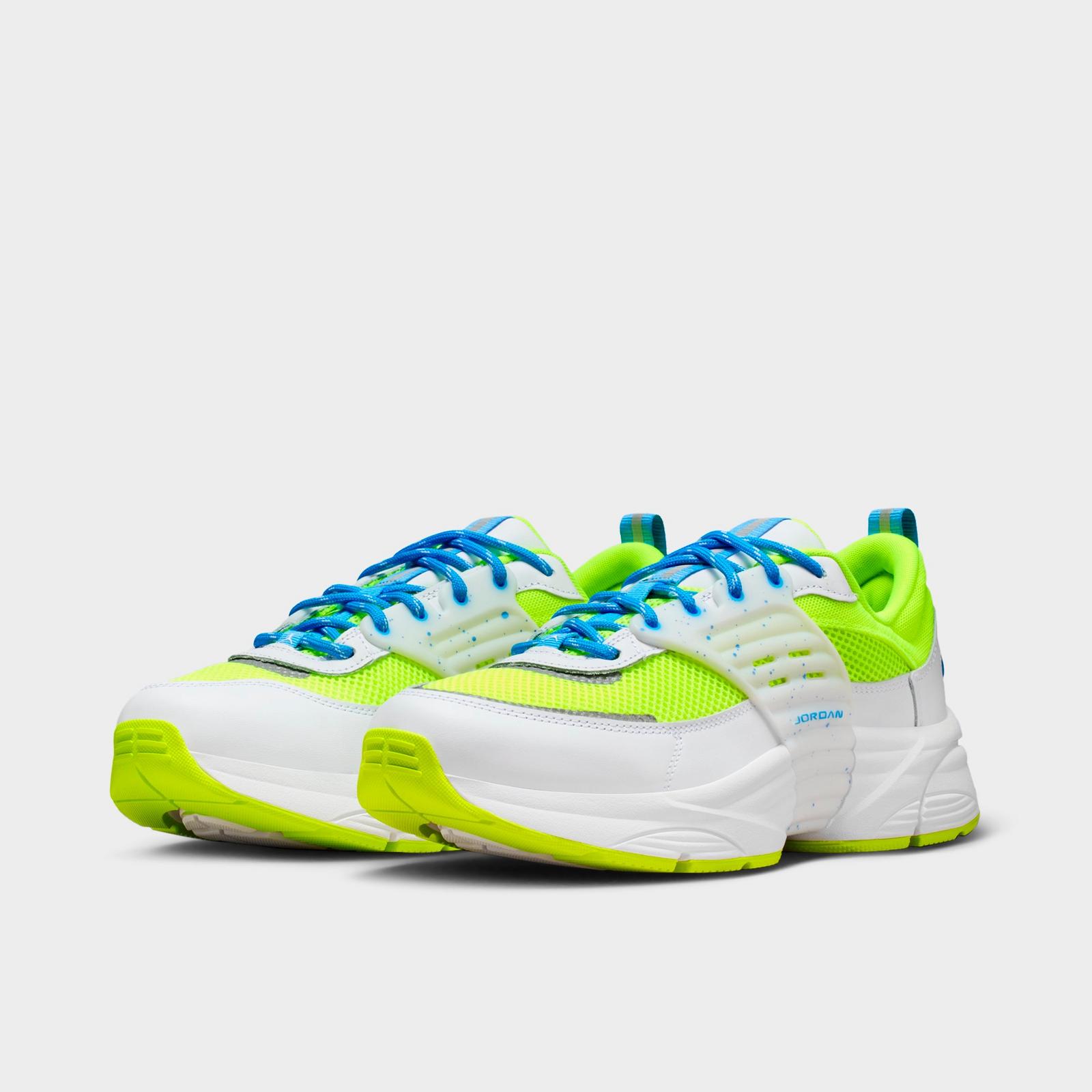 Men's Jordan Trunner O/S Casual Shoes - Volt/University Blue/University Blue/White - view 2