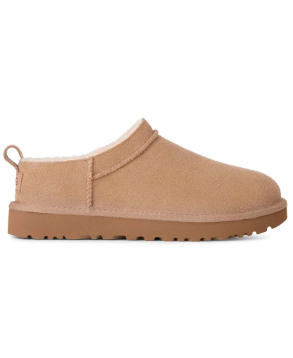 UGG® Kids' Classic Micro Slip-On Booties - Sand