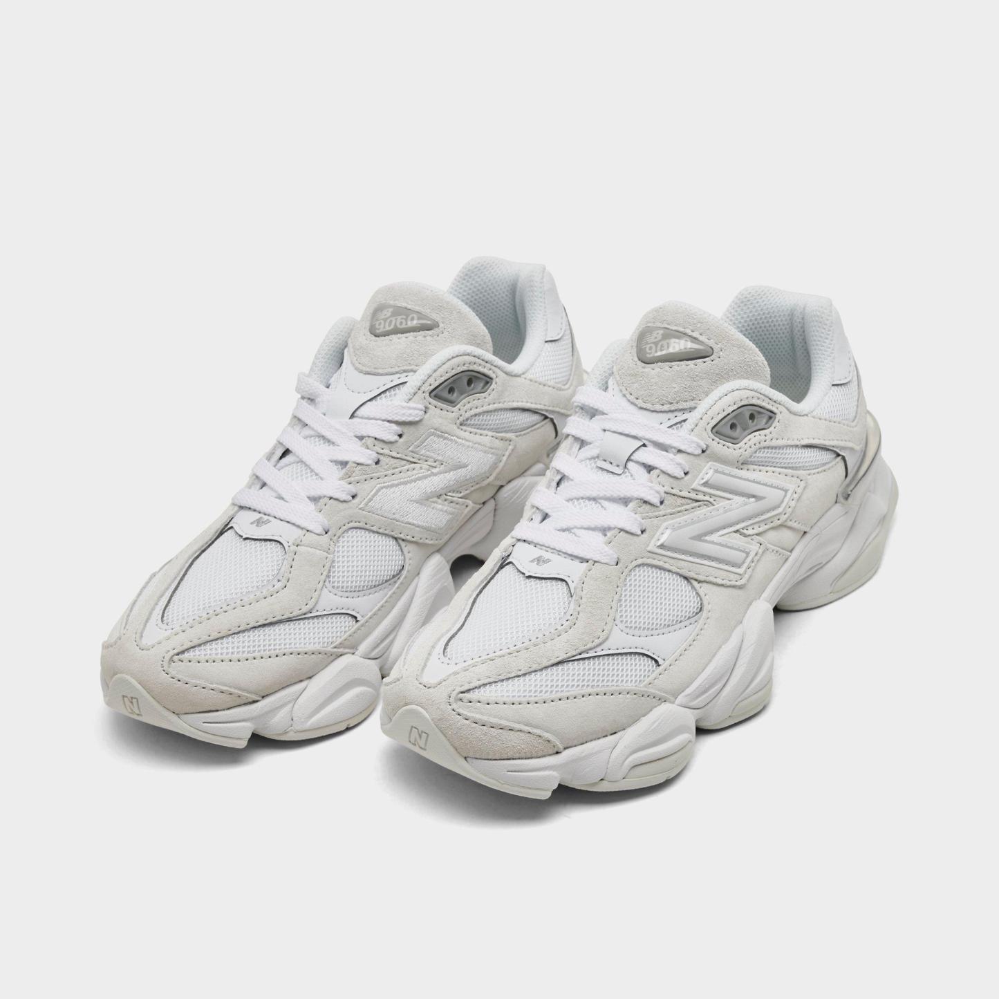 Women's New Balance 9060 Casual Shoes - White/Grey/Neutral - view 2