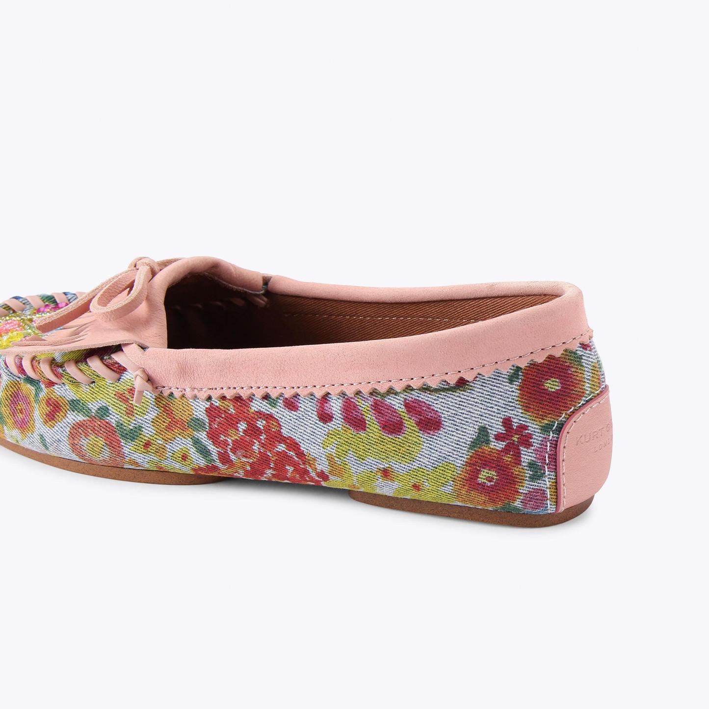 Kurt Geiger London Beaded Moccasin - Blue - view 4