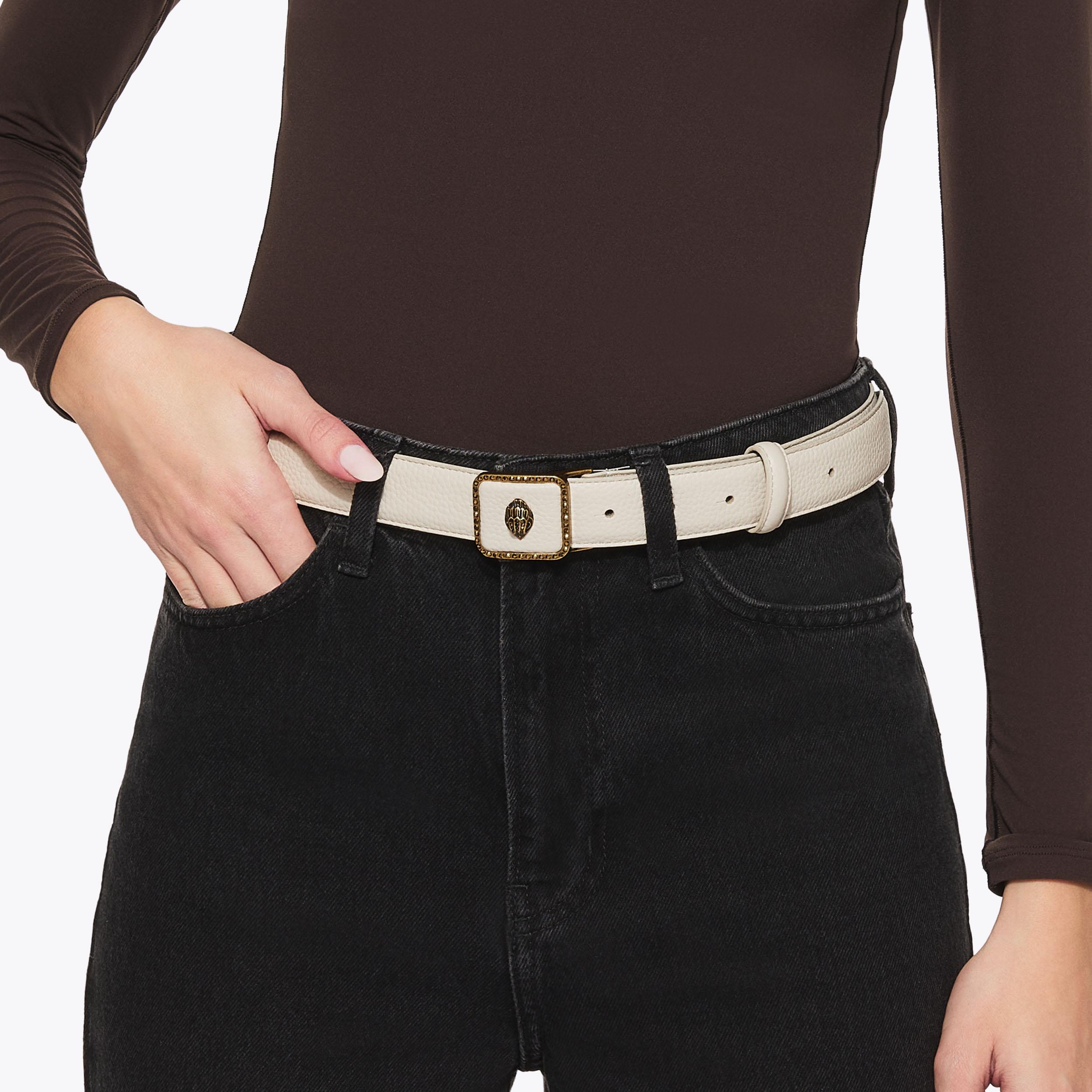 Kurt Geiger London Pimlico 30 Belt - White - view 2
