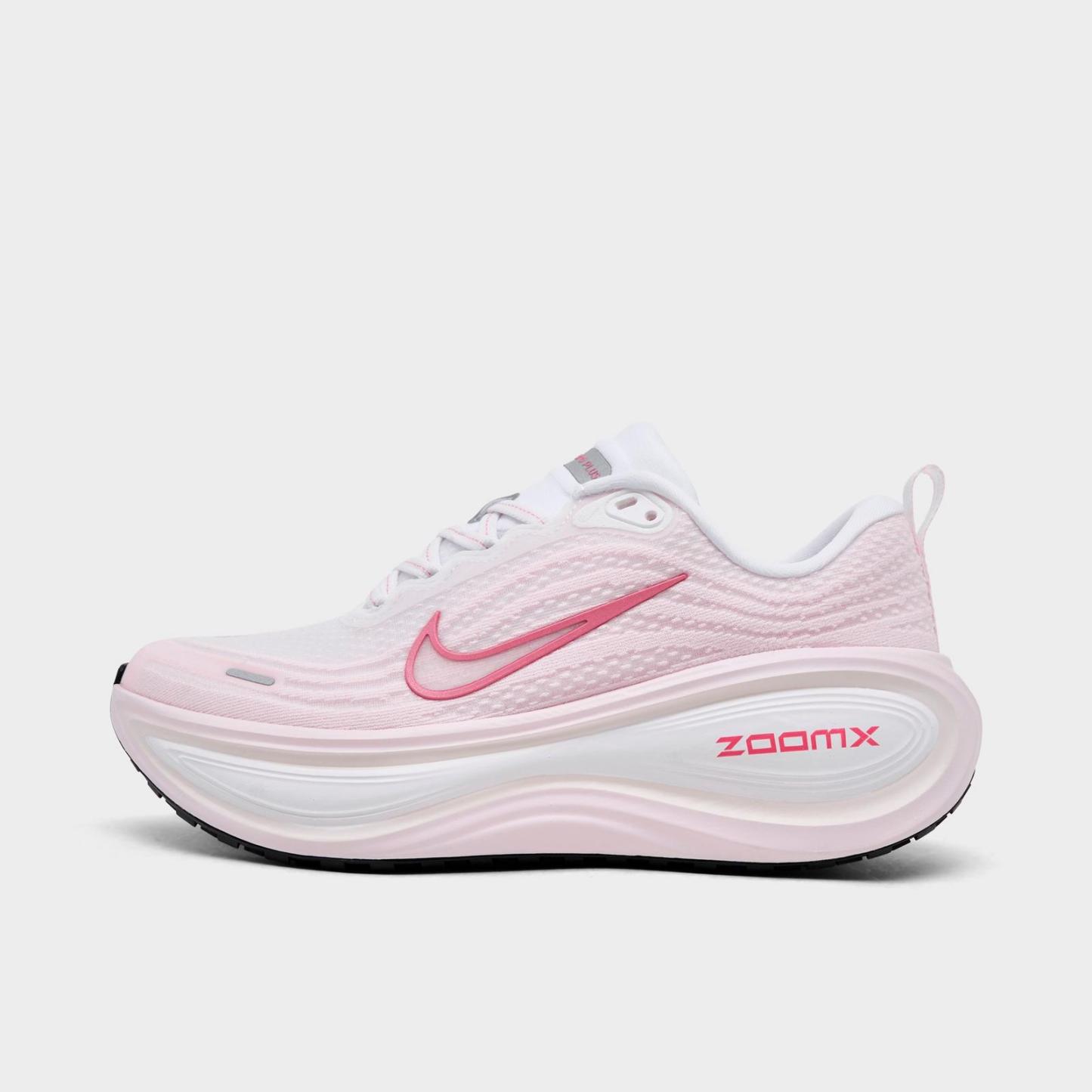 Women's Nike Vomero Plus Running Shoes - White/Pearl Pink/Phantom/Peony