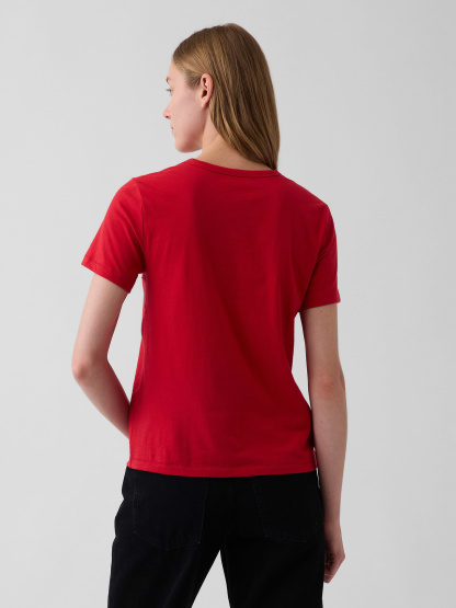 Organic Cotton VintageSoft T-Shirt - Modern red