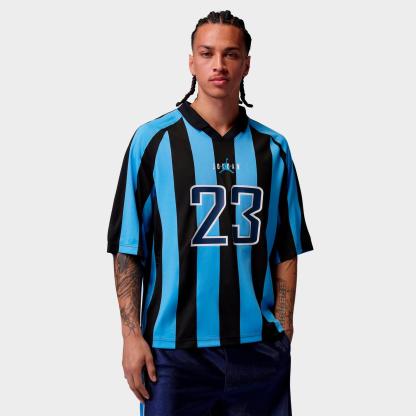 Men's Jordan Brooklyn Terrace Top - University Blue/Black/University Blue - view 1