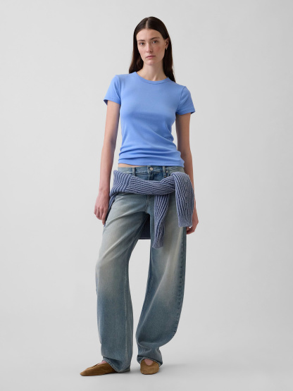 Modern Crew T-Shirt - Moore blue