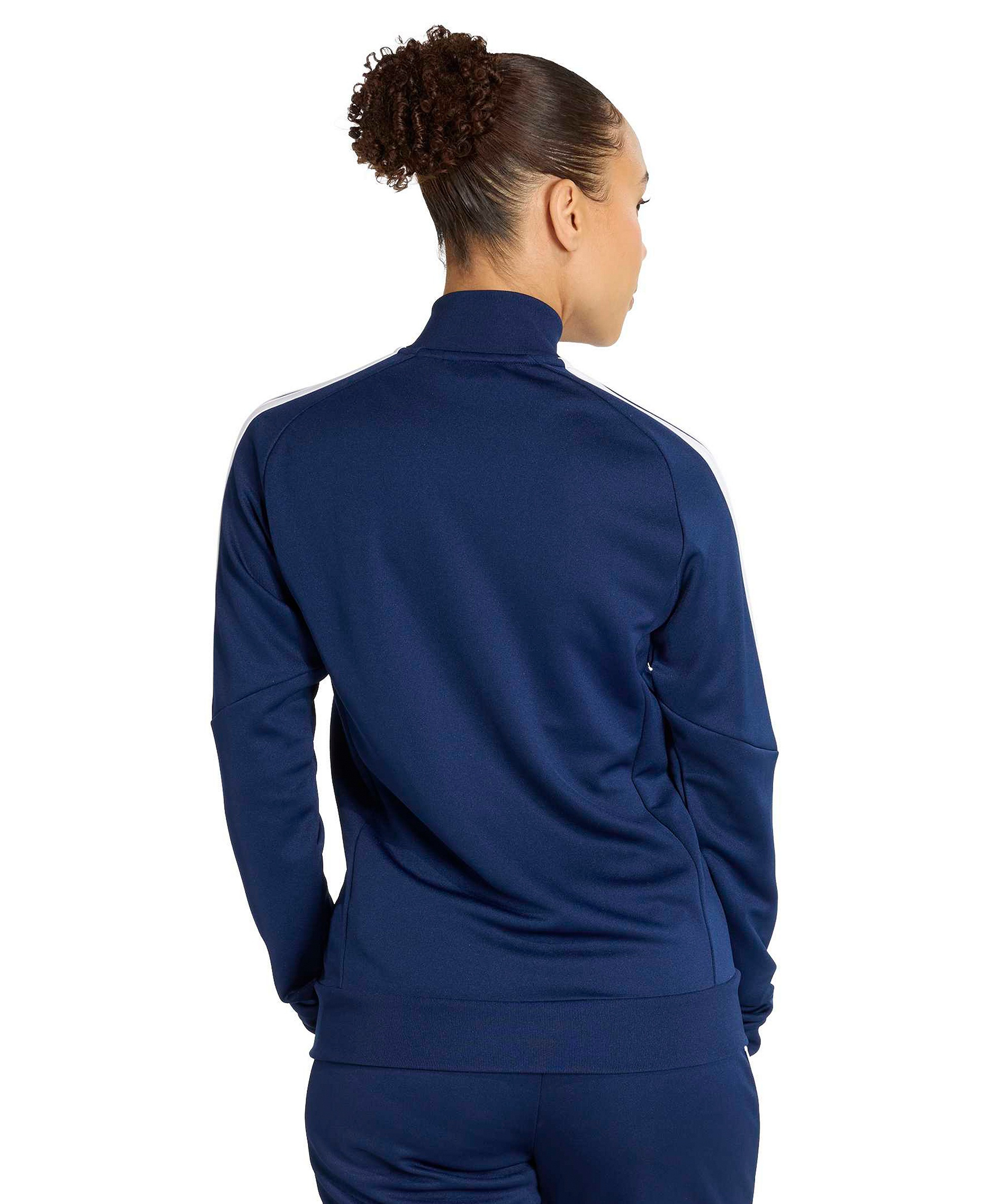 adidas Women's Tiro 26 Quarter-Zip Jacket - Team Navy Blue 2/White