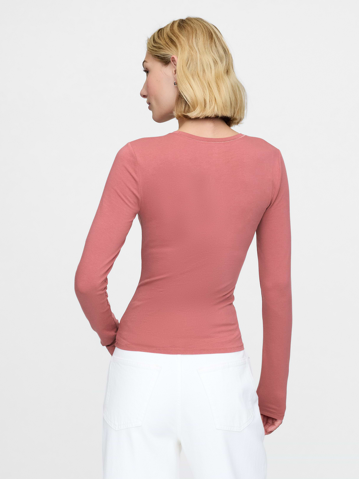 CloseKnit Jersey T-Shirt - cosmetic pink