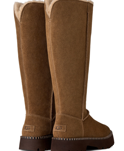 UGG® Women's Uptowner Round Toe Tall Boots - Light Bronze
