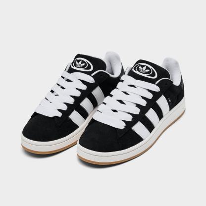 Women's adidas Originals Campus 00s Casual Shoes - Core Black/Cloud White/Off White - view 2