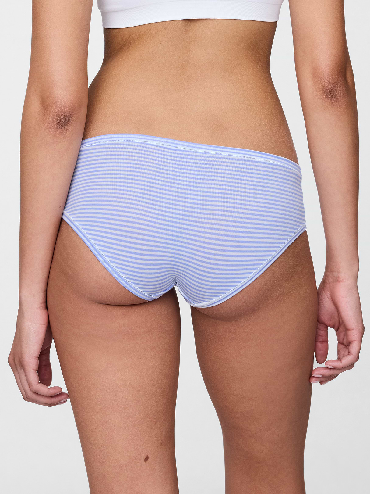 Breathe Hipster - Blue and white stripe