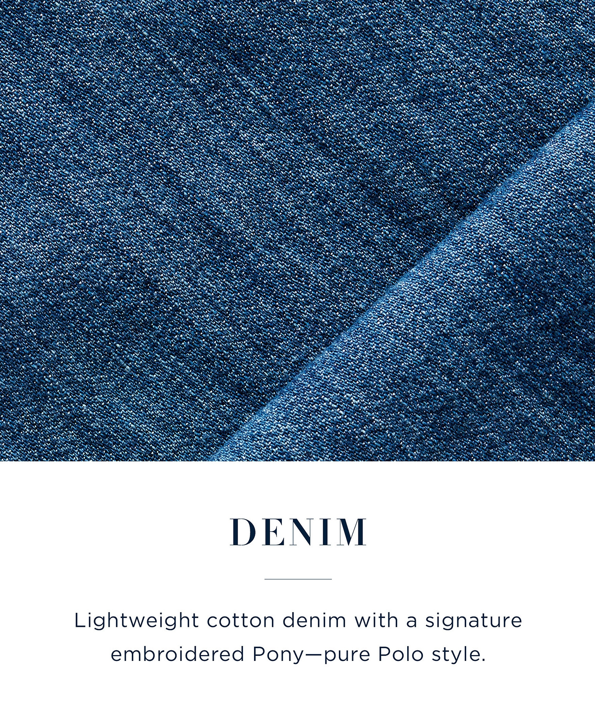 Polo Ralph Lauren Men's Classic-Fit Denim Shirt - Denim