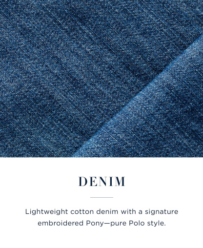 Polo Ralph Lauren Men's Classic-Fit Denim Shirt - Denim