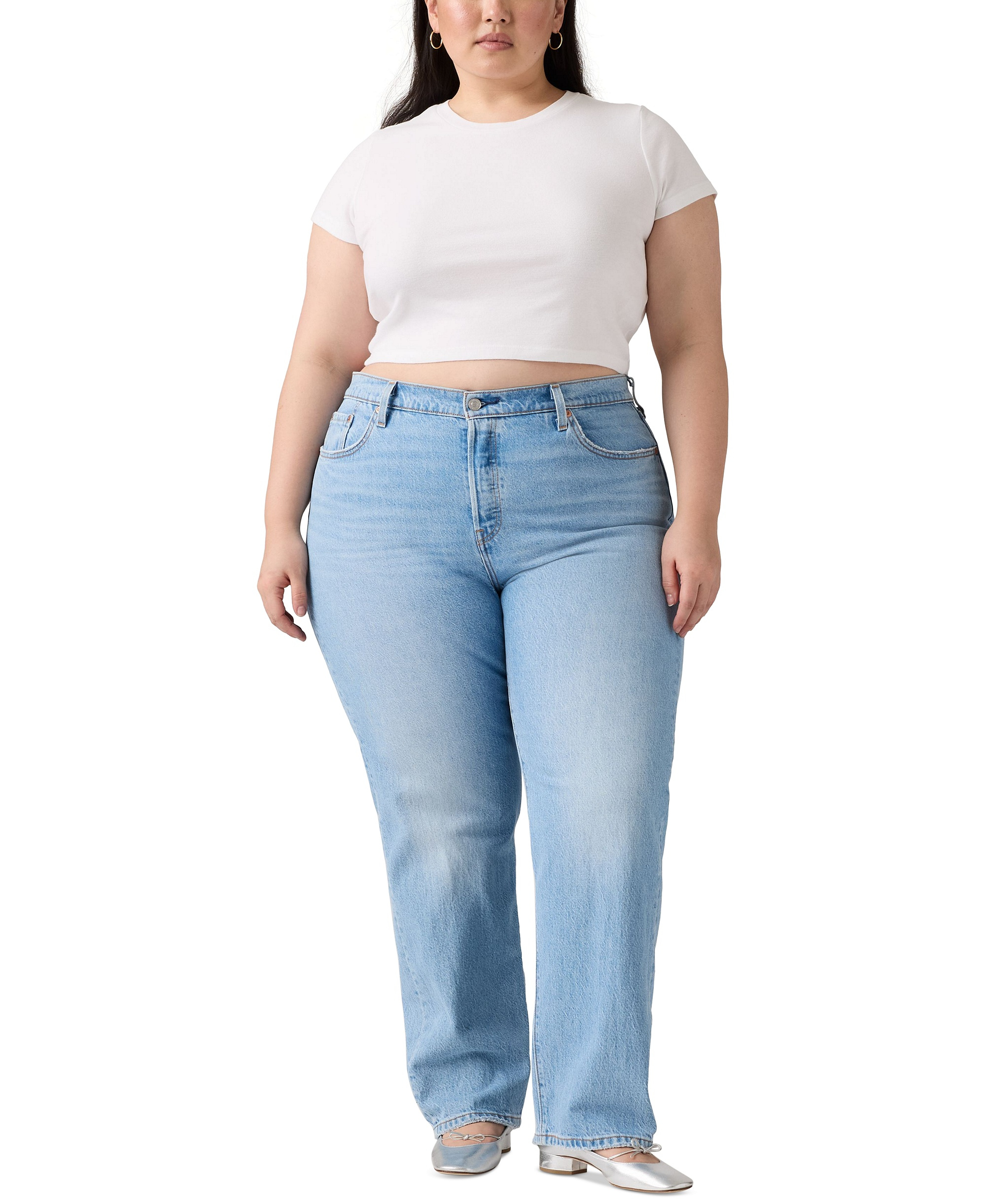 Levi's Women's 501 Original-Fit Straight-Leg Jeans - No Referee