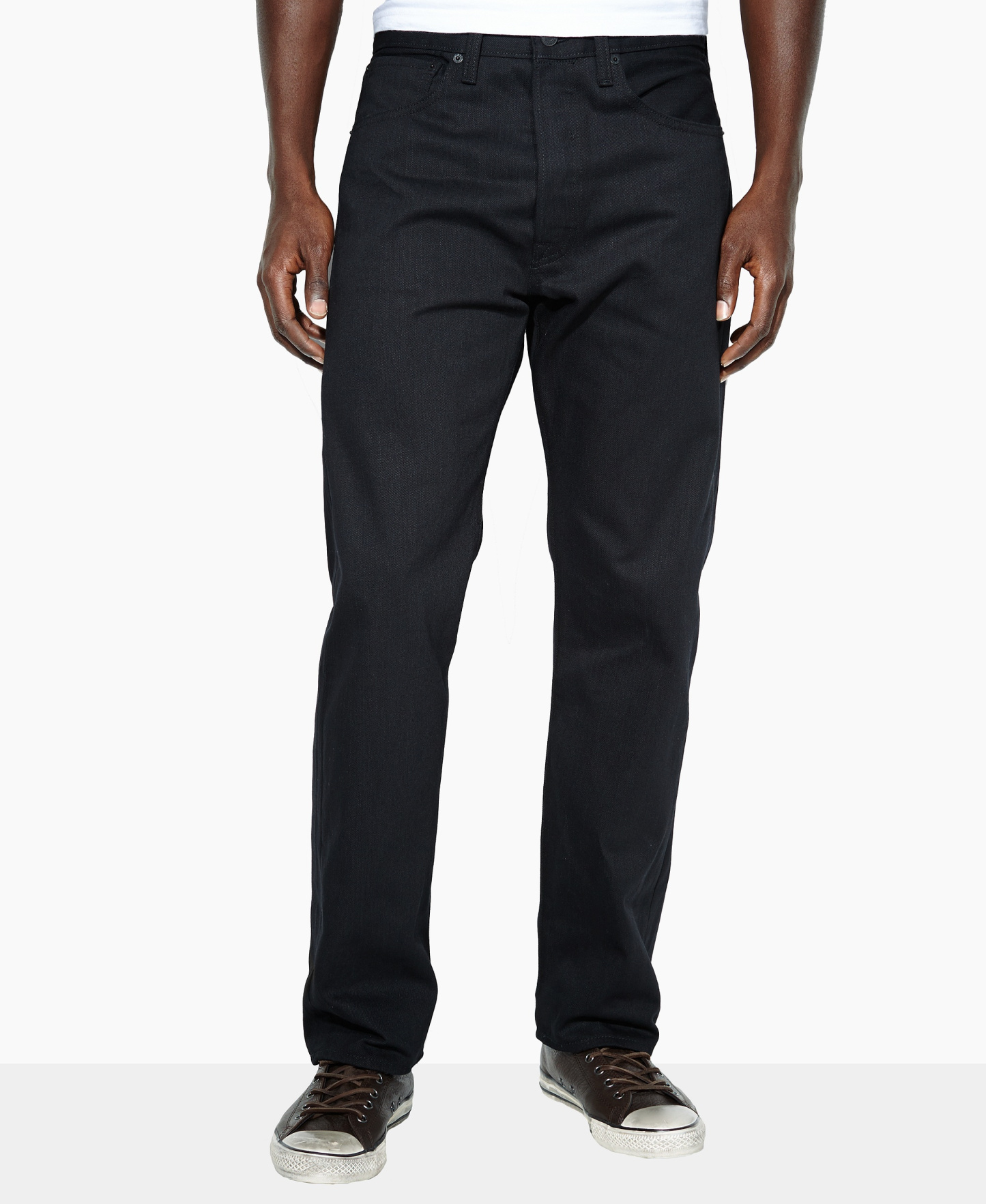 Levi's Men's 501® Original Shrink-to-Fit™ Non-Stretch Jeans - Black