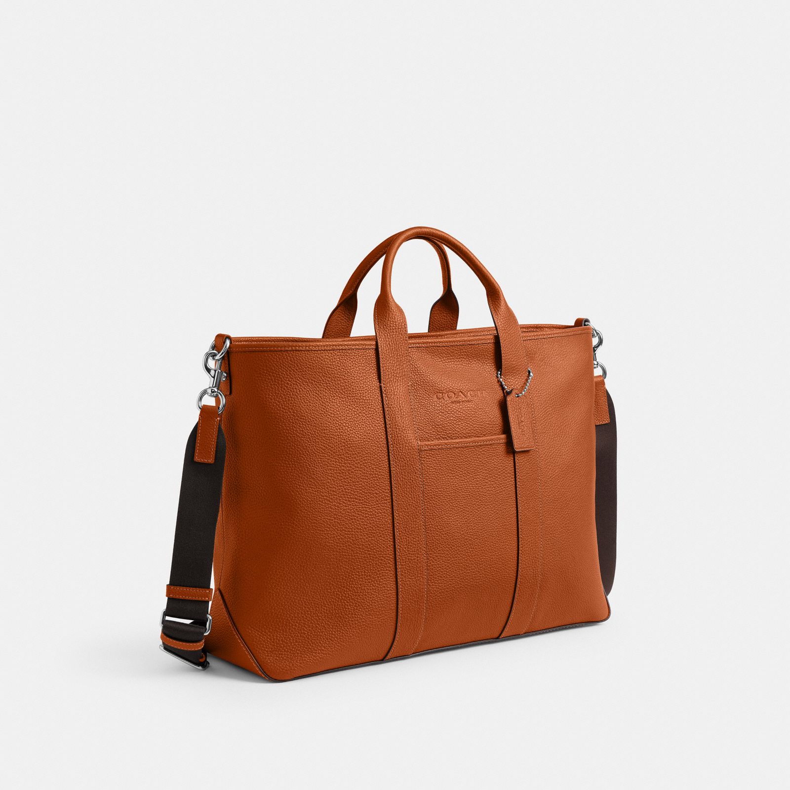 Grayson Tote Bag - Silver/Amber Brown - view 5