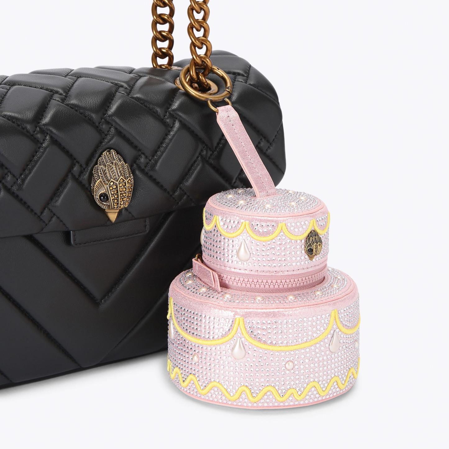 Kurt Geiger London Mini Cake Charm - Pink - view 2