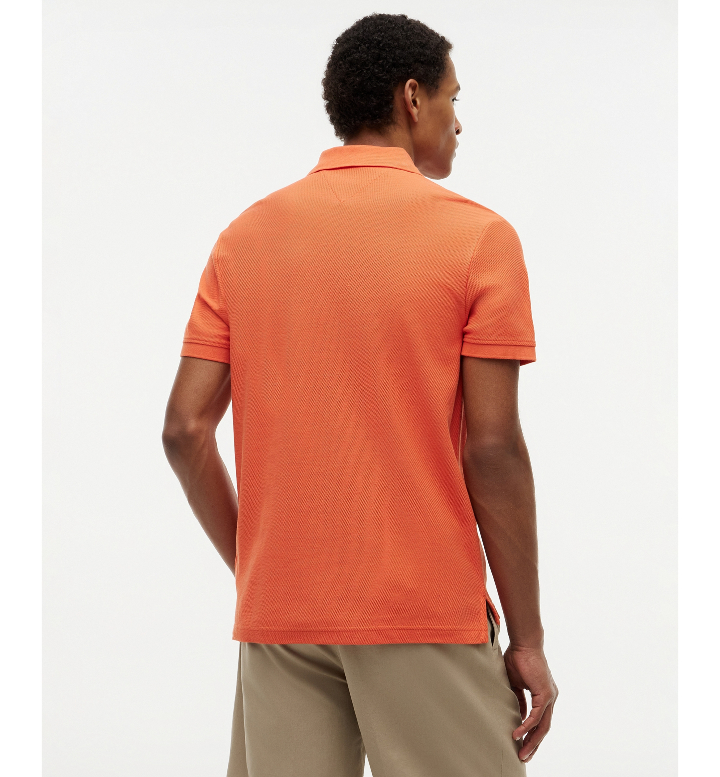 Tommy Hilfiger Men's Classic-Fit Embroidered Script Logo Polo Shirt - Brilliant Orange