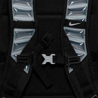 Nithtke Varsity Hoops Elite Backpack (32L) - Black/Black/Metallic Silver