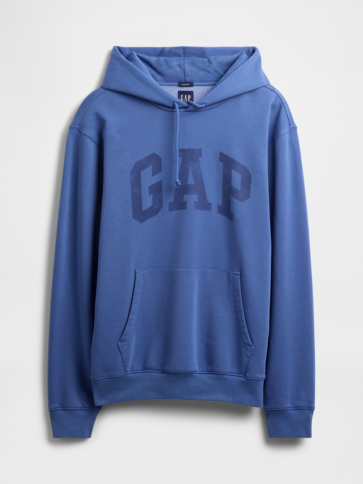 Adult VintageSoft Arch Logo Hoodie - cornflower