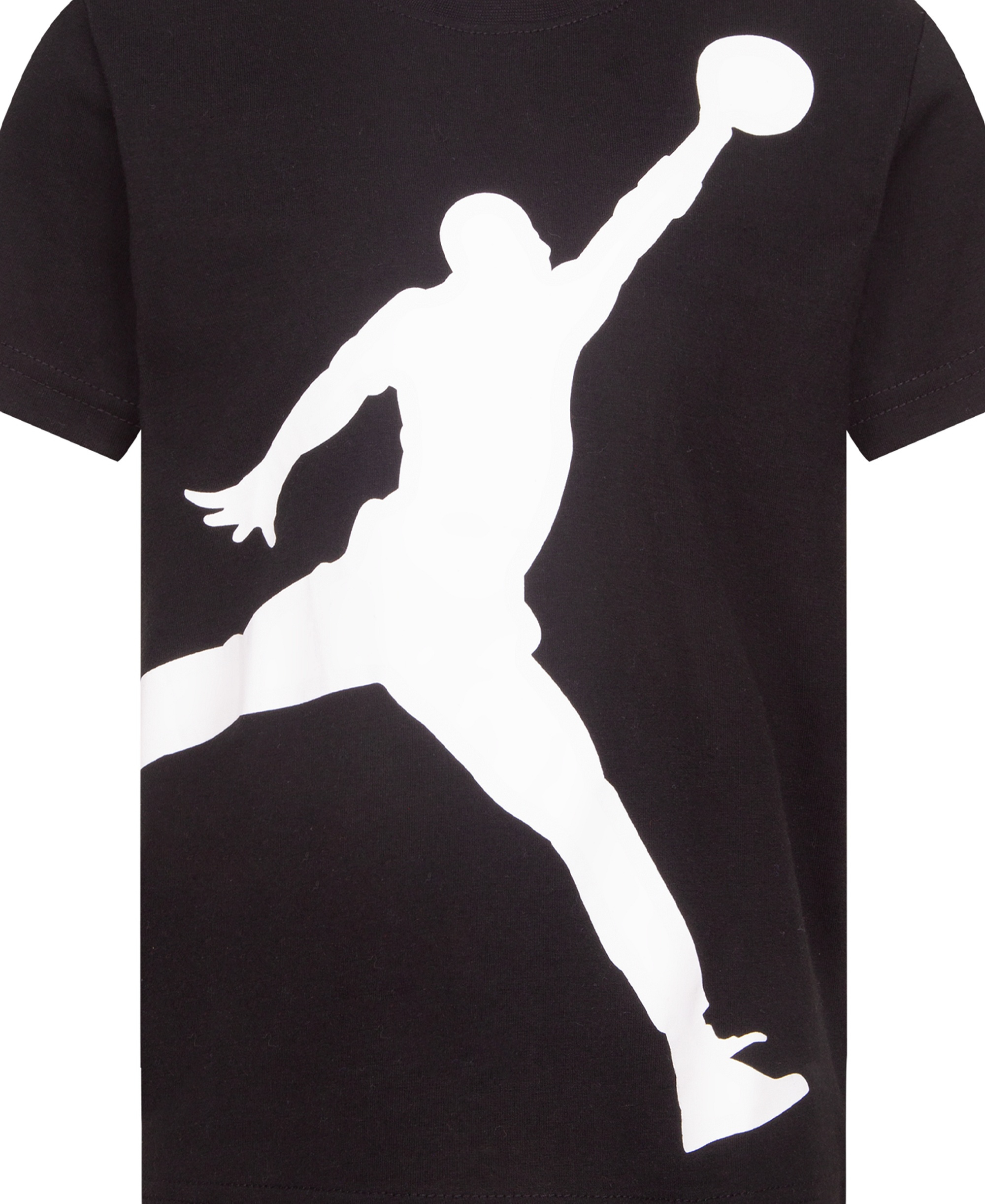 Jordan Boys' 4-7 Jumbo Jumpman T-Shirt and Shorts, 2-Piece Set - Carbon Heather