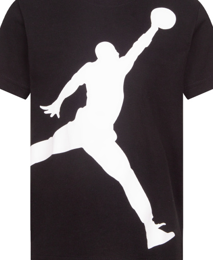 Jordan Boys' 4-7 Jumbo Jumpman T-Shirt and Shorts, 2-Piece Set - Carbon Heather