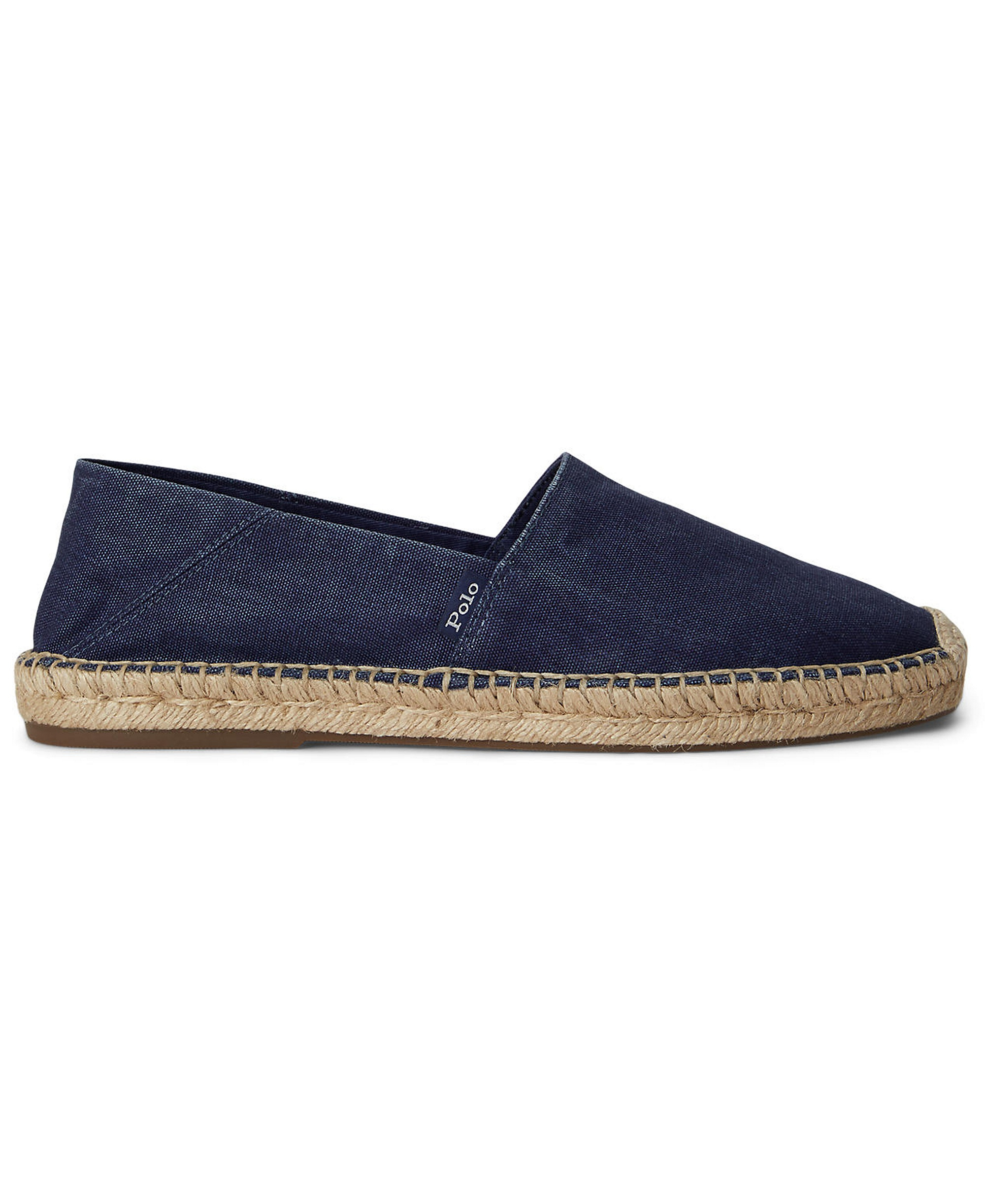 Polo Ralph Lauren Men's Cevio Washed Canvas Collapsible Heel Espadrilles - Navy