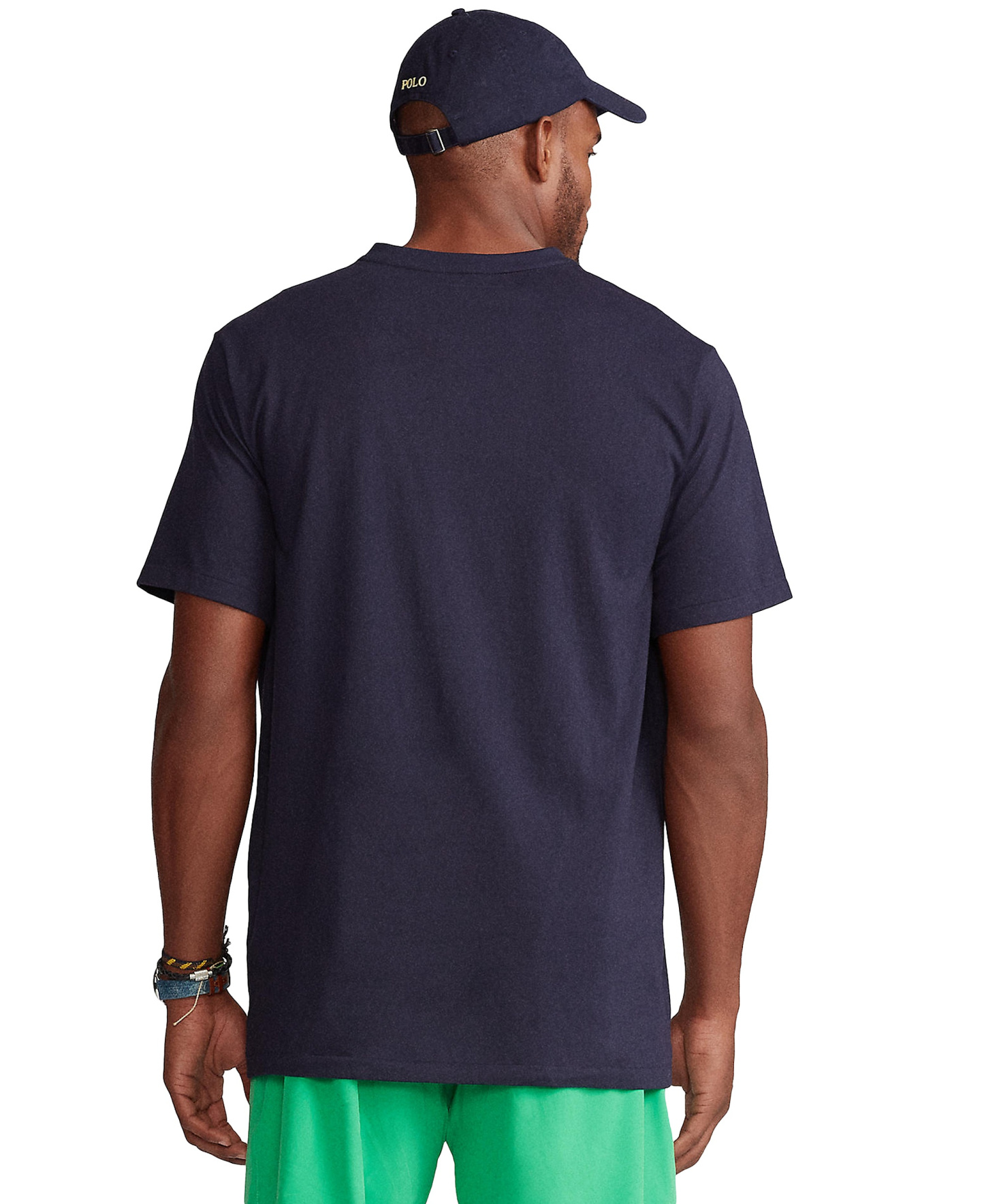 Polo Ralph Lauren Men's Big & Tall V-Neck T-Shirt - Ink