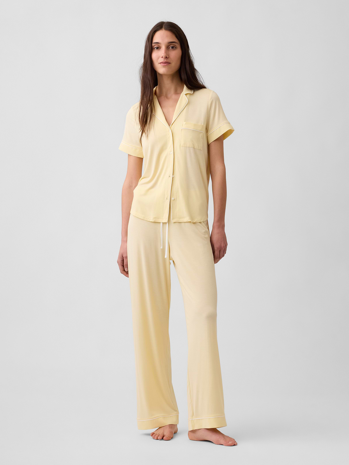 SoftMade Modal PJ Pants - Maize yellow