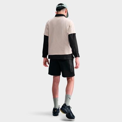Boys' Big Kids' Nithtke Sportswear Tech Fleece Shorts - Black/Black
