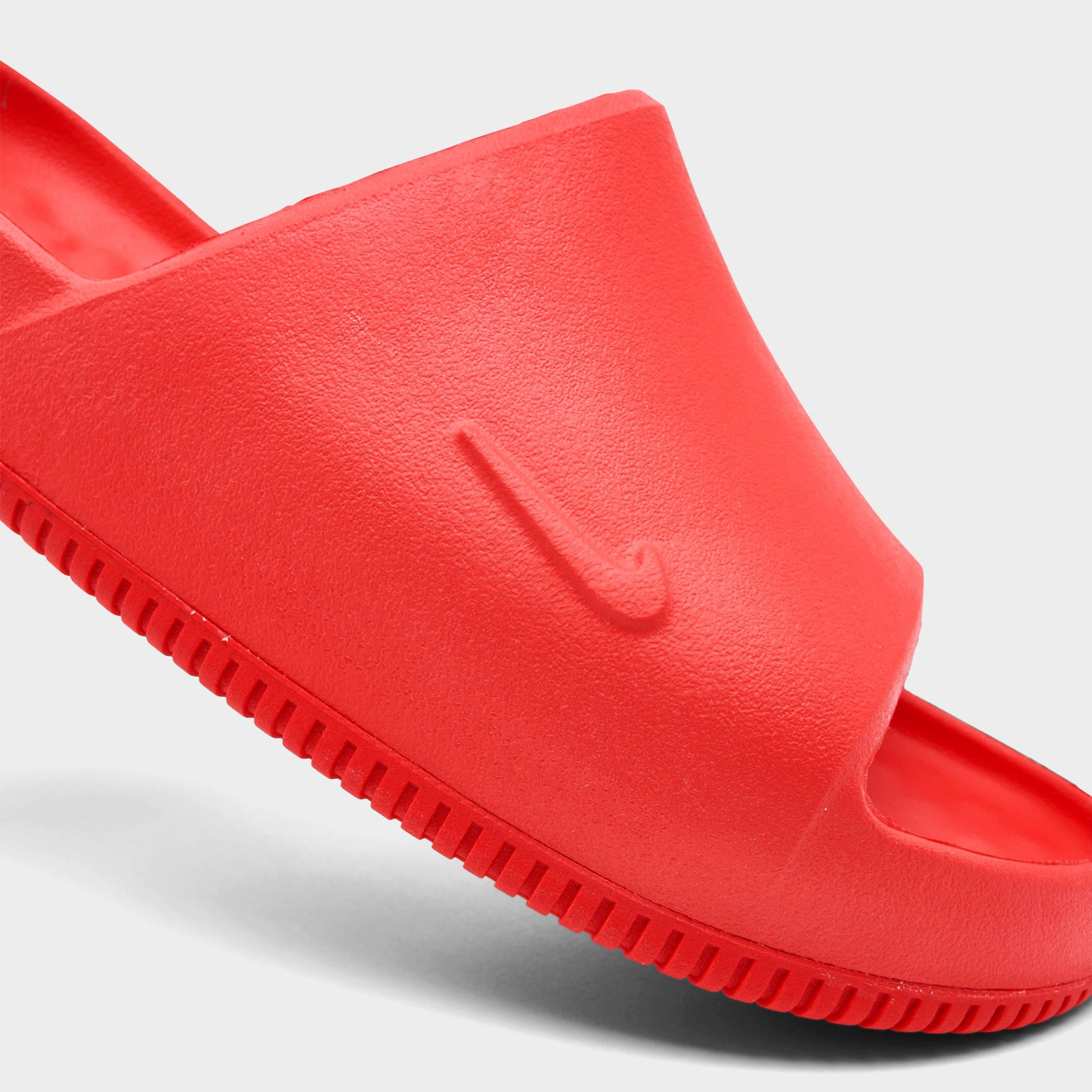 Big Kids' Nithtke Calm 2.0 Slide Sandals - Light Crimson/Light Crimson - Detail shot