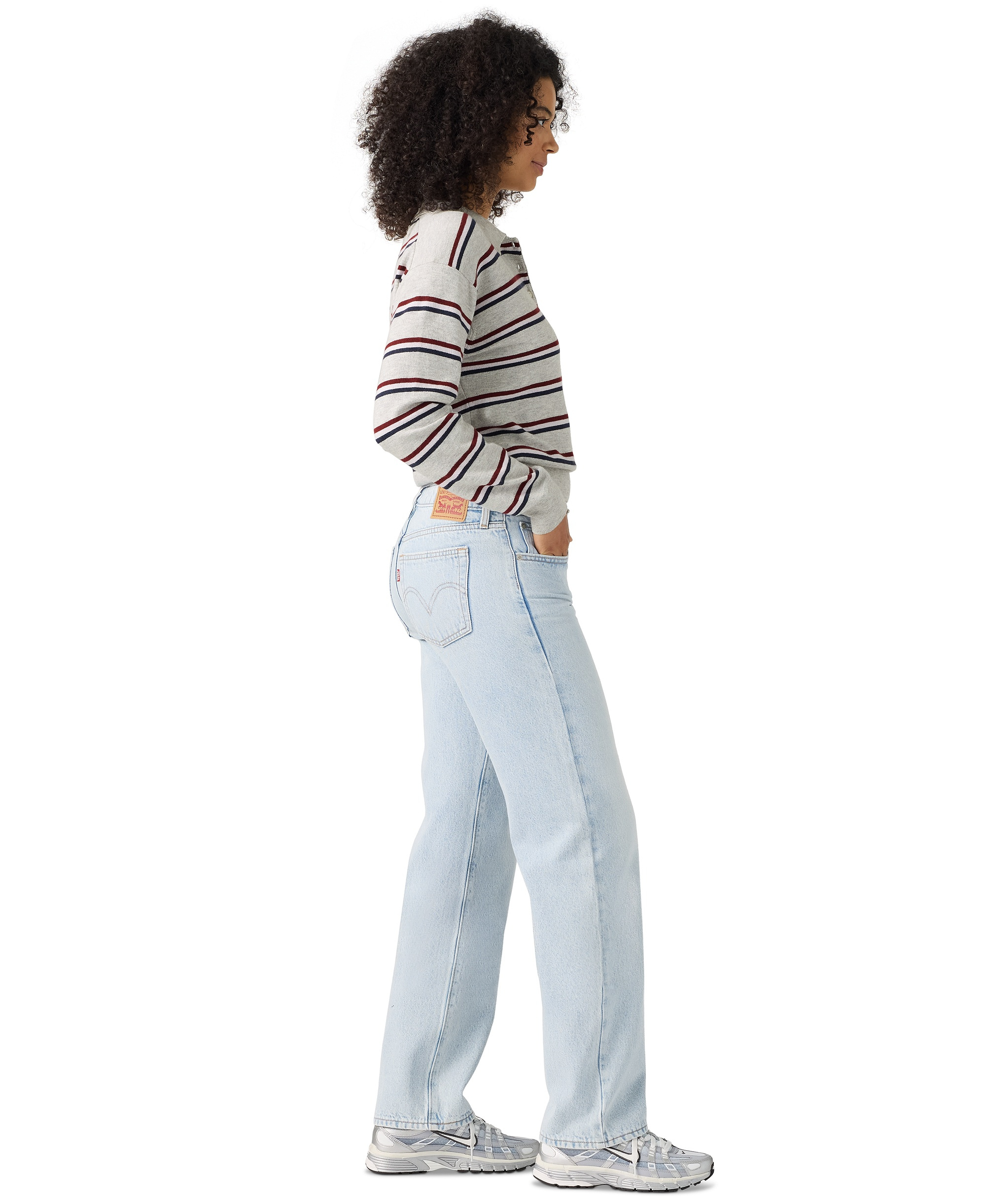 Levi's Women's Superlow Straight Jeans - Abraided Art
