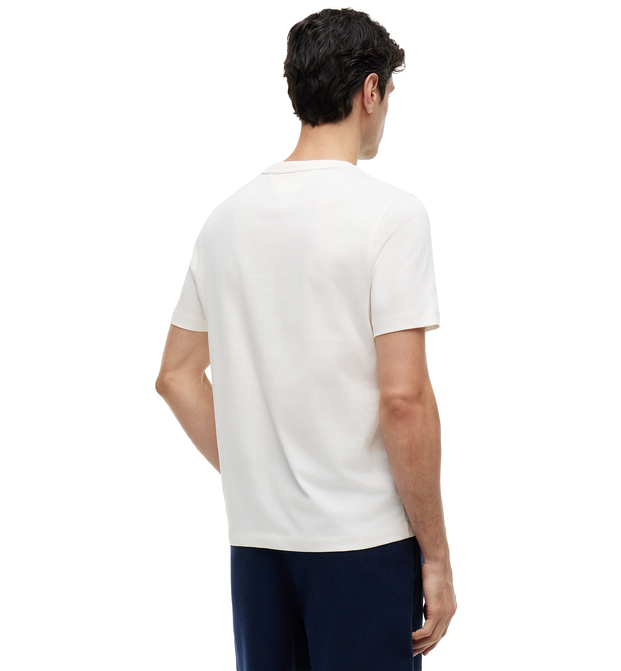 Tommy Hilfiger Men's Summer Chest Graphic Regular-Fit T-Shirt - Ivory Petal