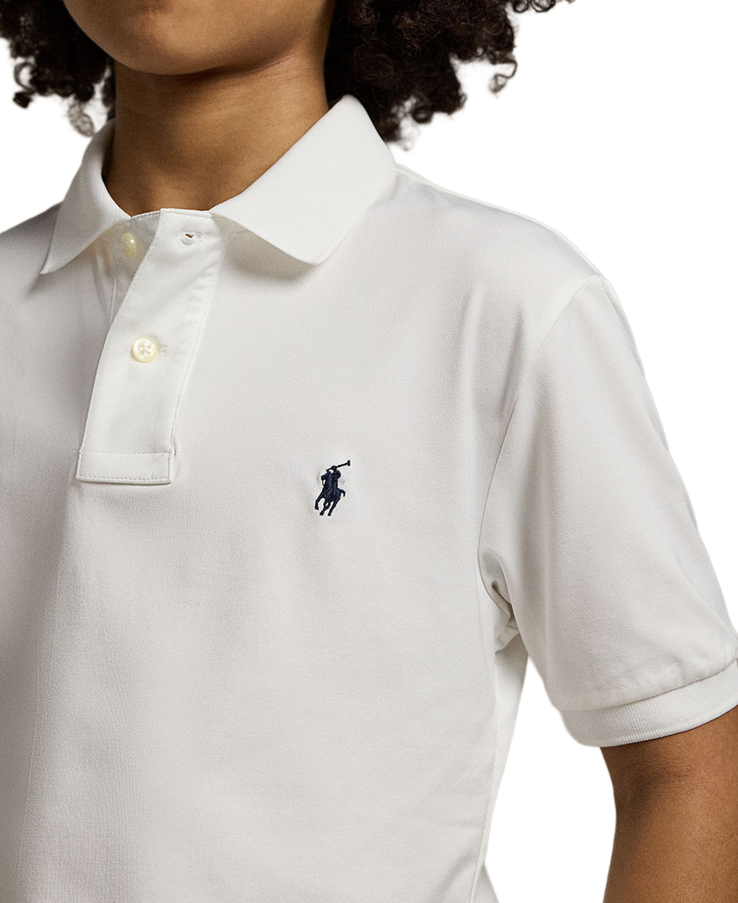 Polo Ralph Lauren Boys' 8-20 Performance Jersey Polo Shirt - White