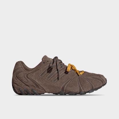 Women's adidas Originals Ghost Sprint Casual Shoes - Part 1 - Earth Strata/Earth Strata/Aurora Coffee - Left shoe facing left. Outside of the shoe.
