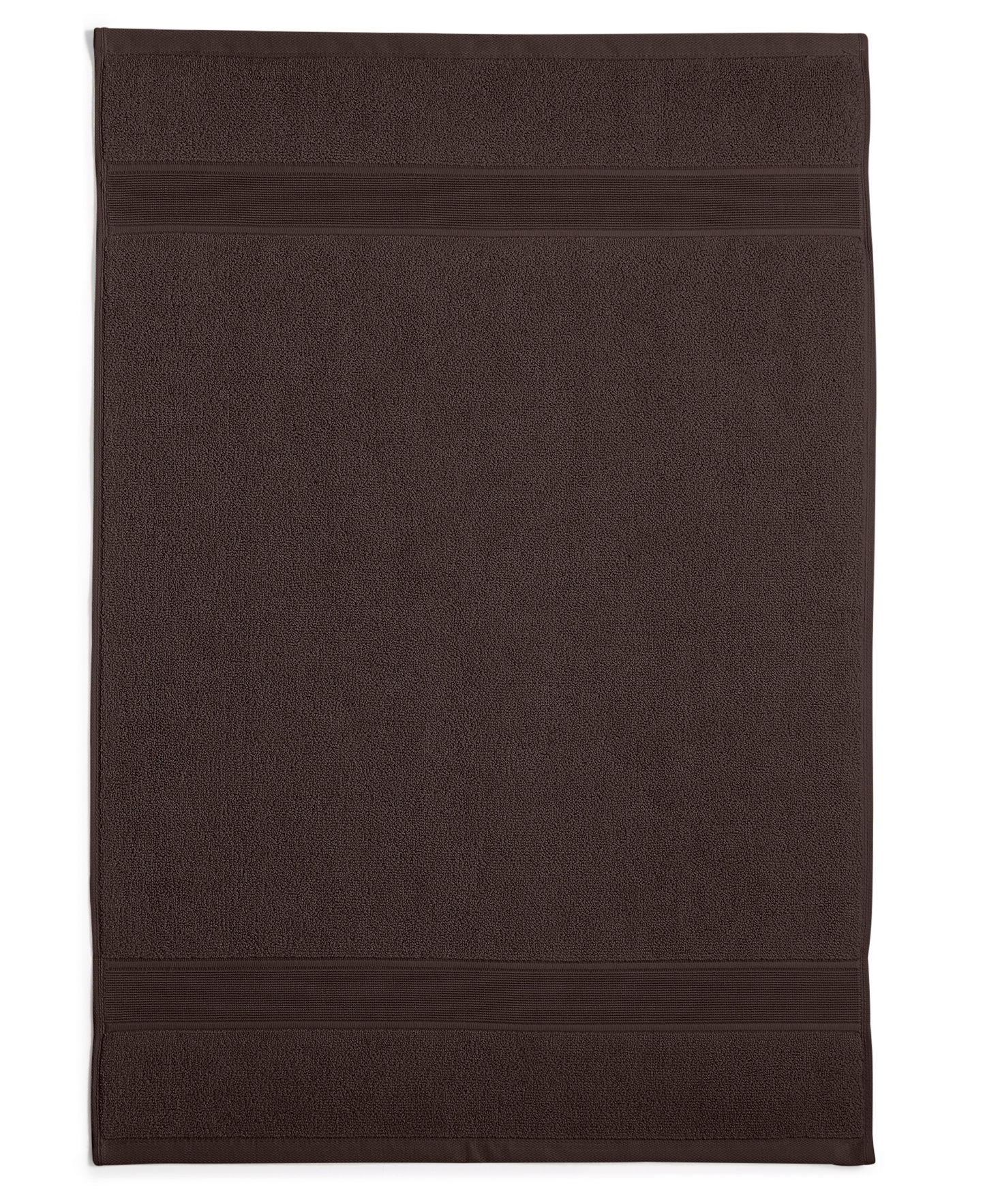 Lauren Ralph Lauren Sanders Solid Antimicrobial Cotton Bath Towel, 30" x 56" - Dark Chocolate