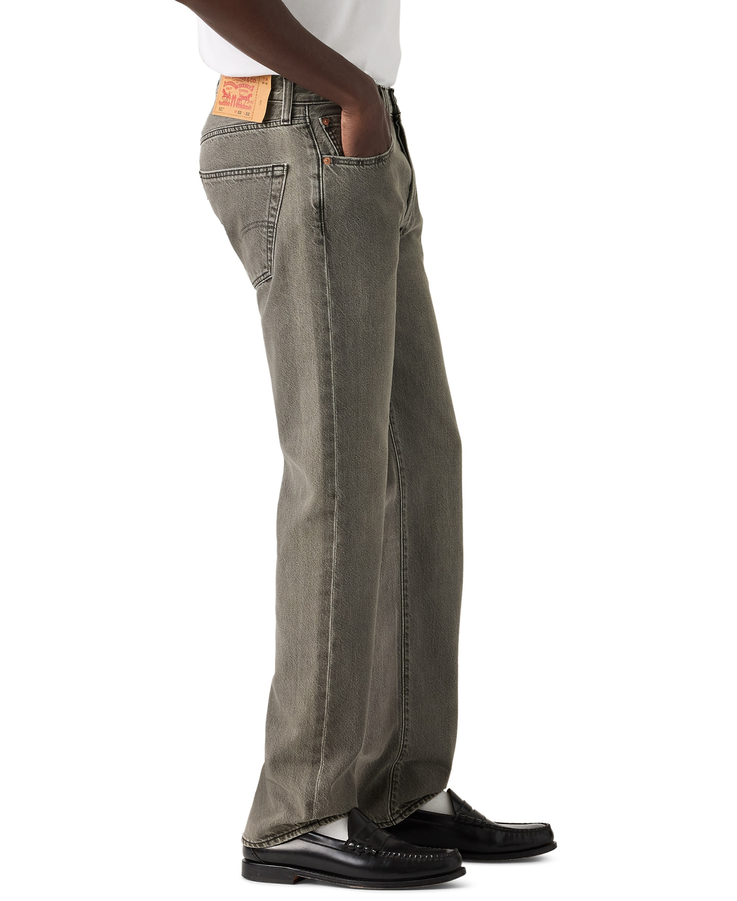 Levi's Men's 501™ Regular-Fit Button Fly Non-Stretch Jeans - Firepit