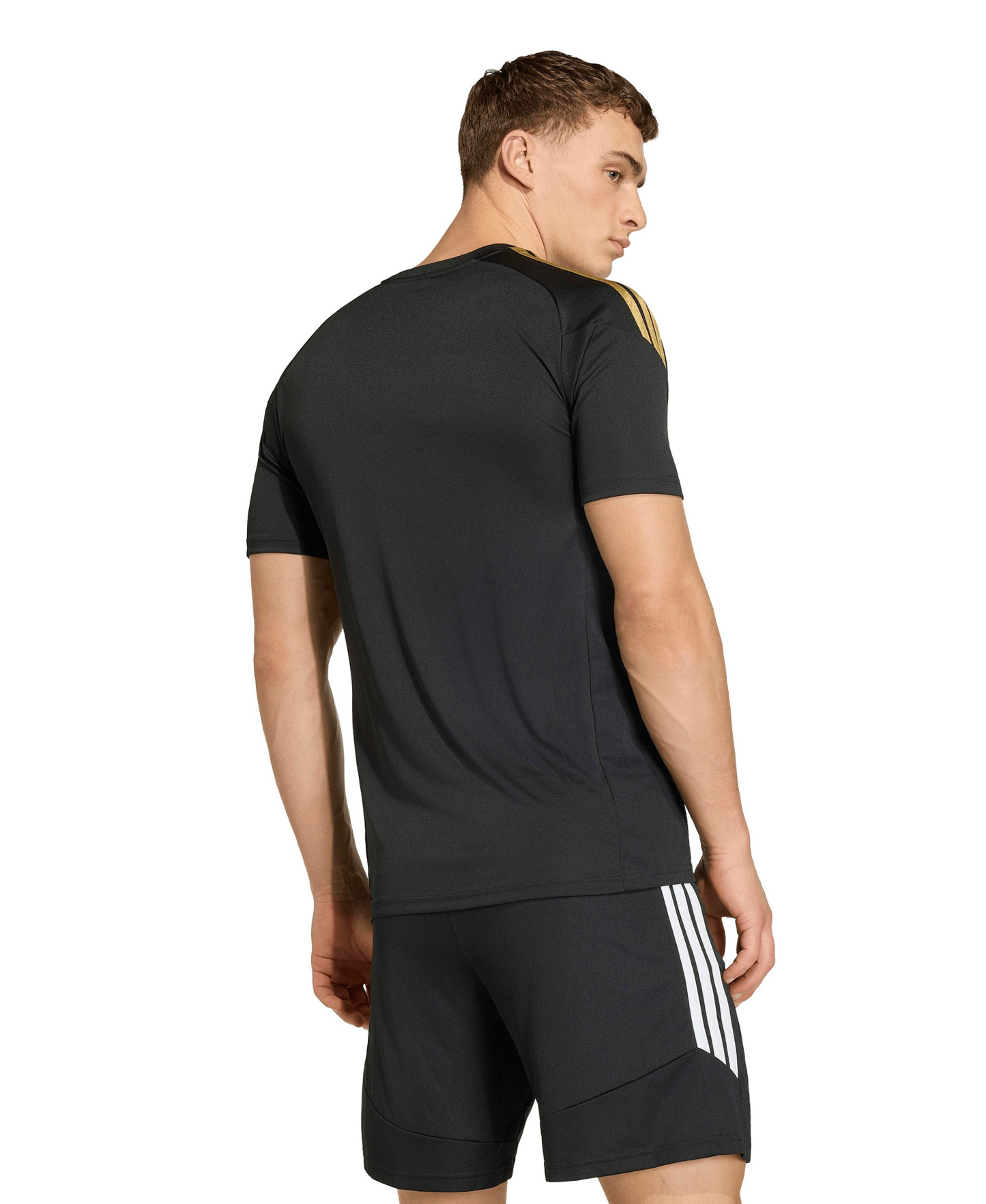 adidas Men's Tiro 26 League Jersey Crewneck T-Shirt - Black / Gold