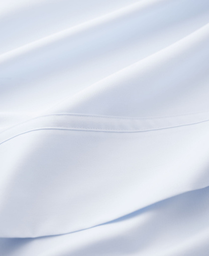 Lauren Ralph Lauren Spencer 475-Thread Count Cotton Sateen 4-Piece Sheet Set, Queen - Blue Cornflower