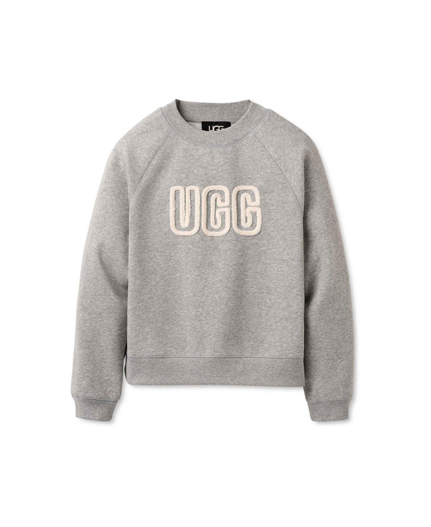 UGG Women's Logo Crewneck Sweatshirt - Grey Heather