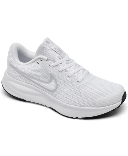 Nike Women's Run Defy All Day Running Sneakers from Finish Line - White, Black, Platinum