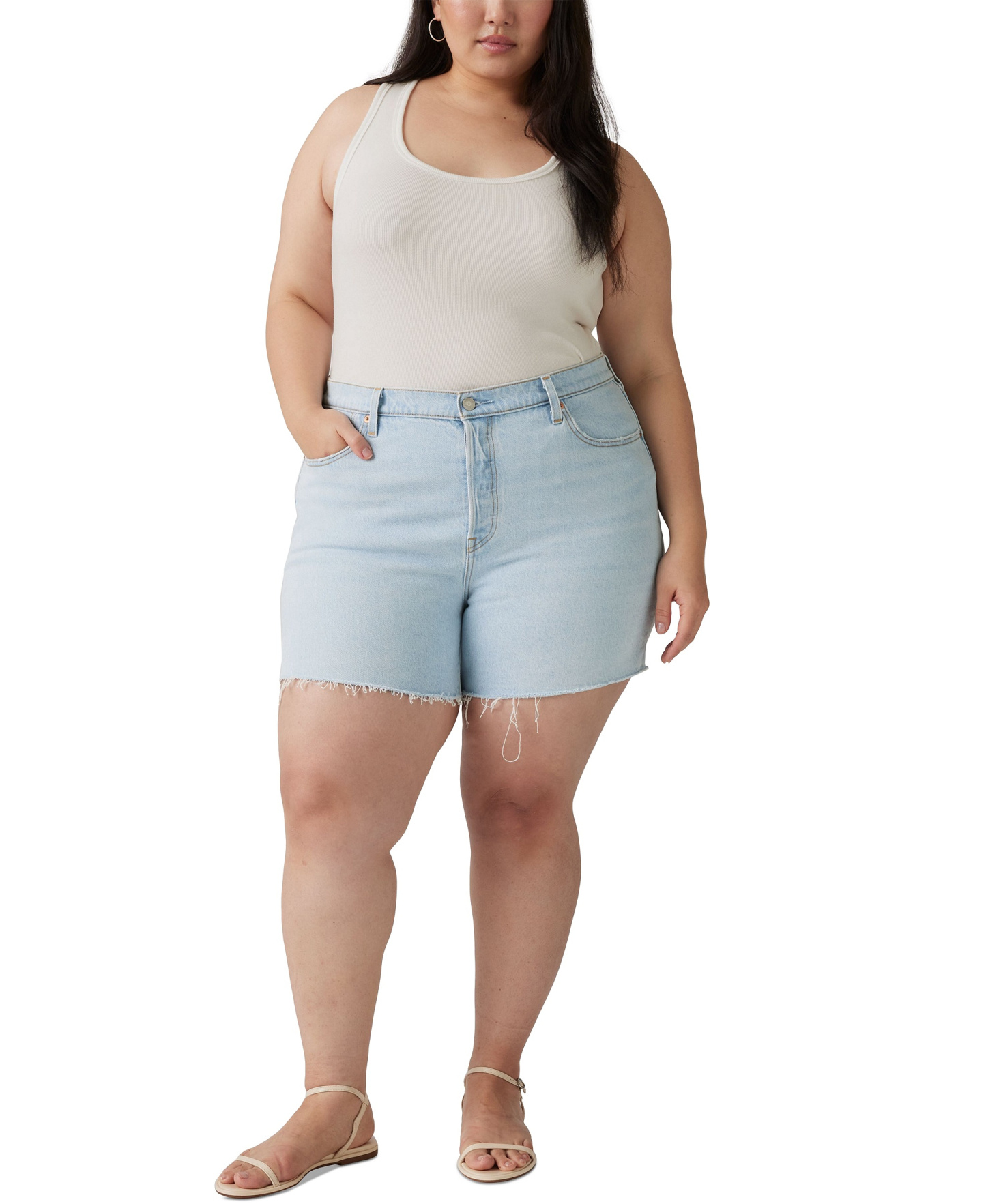 Levi's 501® Original Fit High Rise Women's Shorts - Blank Spot