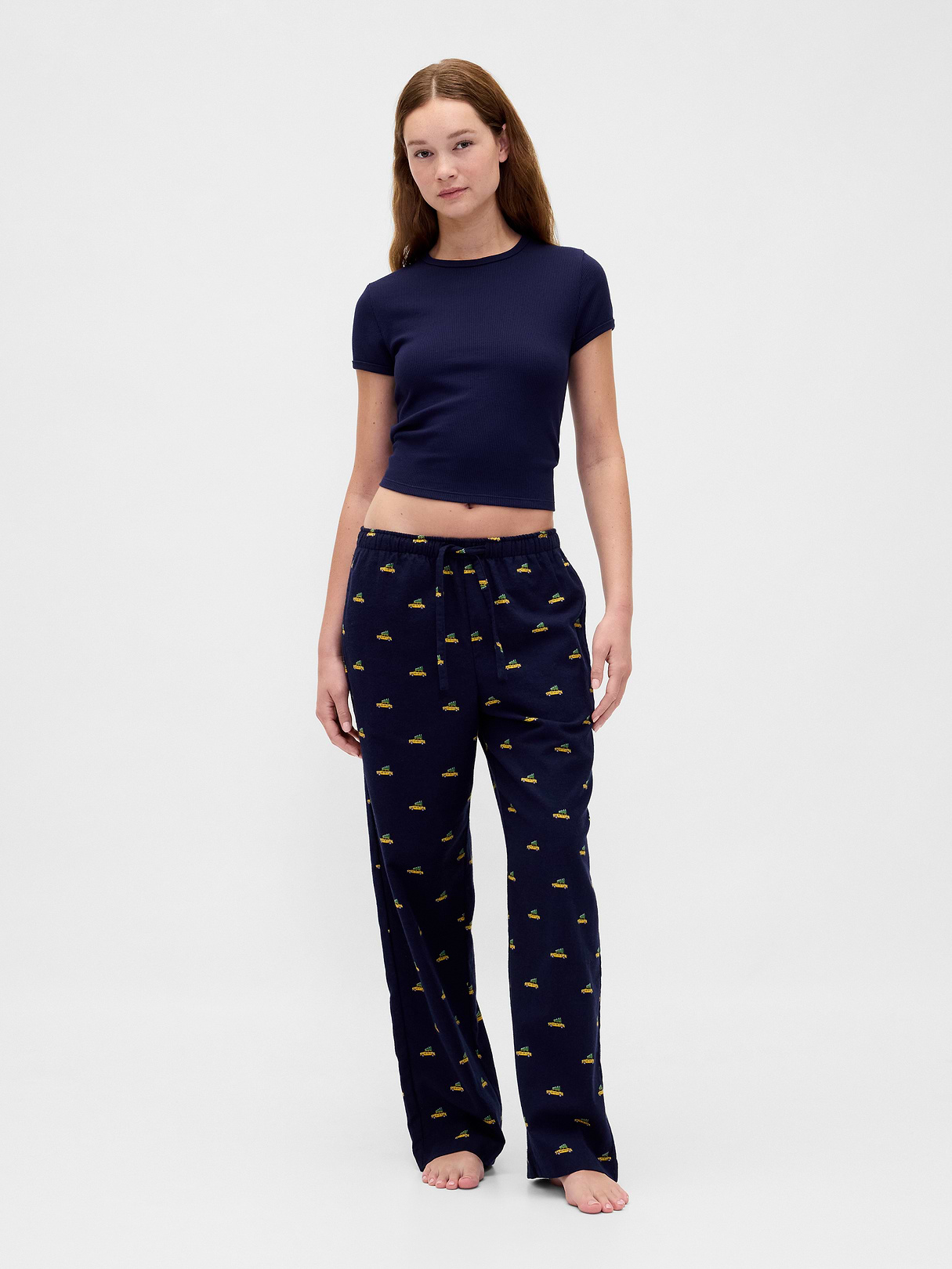Adult Softest Flannel PJ Pants - Taxi cabs